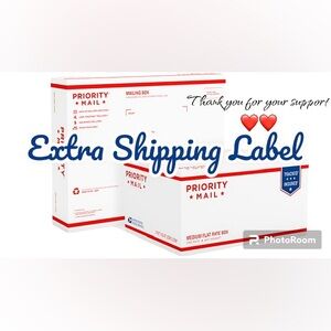 EXTRA SHIPPING LABEL 🚚📦